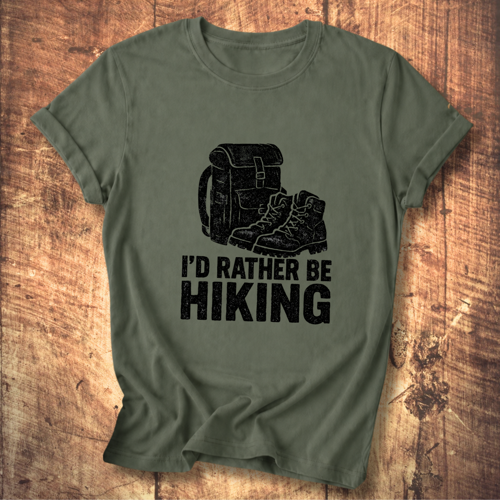 I'd Rather Be Hiking T-shirt