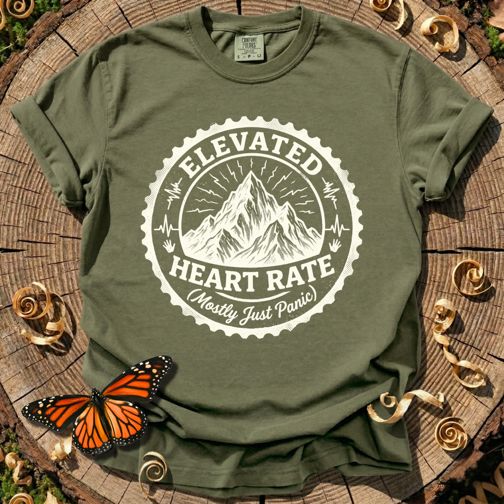 Elevated Heart Rate Mountain T-Shirt
