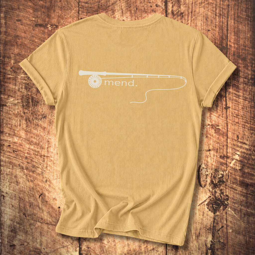 "Mend" Fly Fishing T-Shirt
