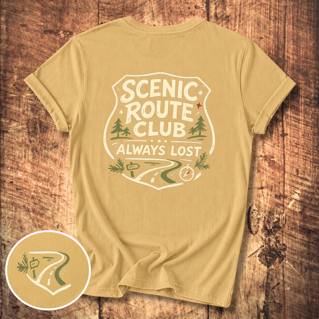 Scenic Route Club “Always Lost” Tee