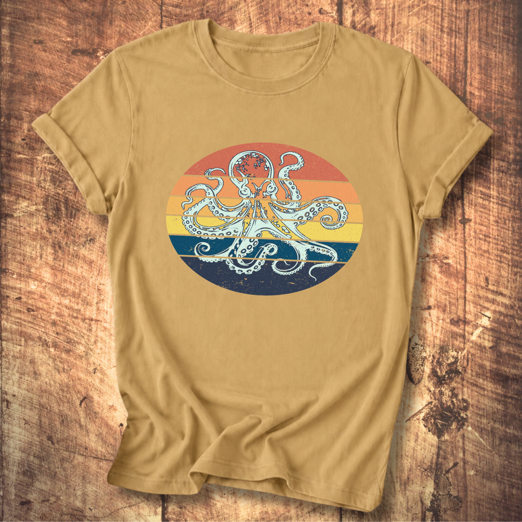 Octopus Sunset Tee