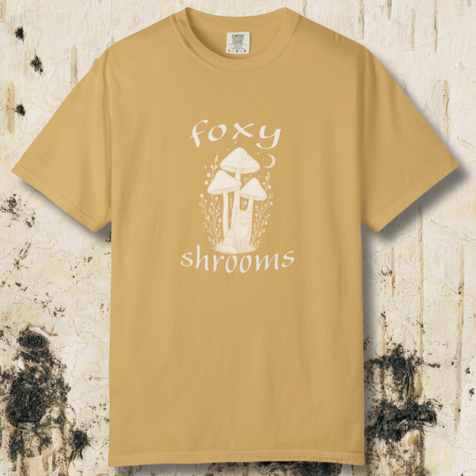 Foxy Shrooms Vintage Tattoo T-Shirt