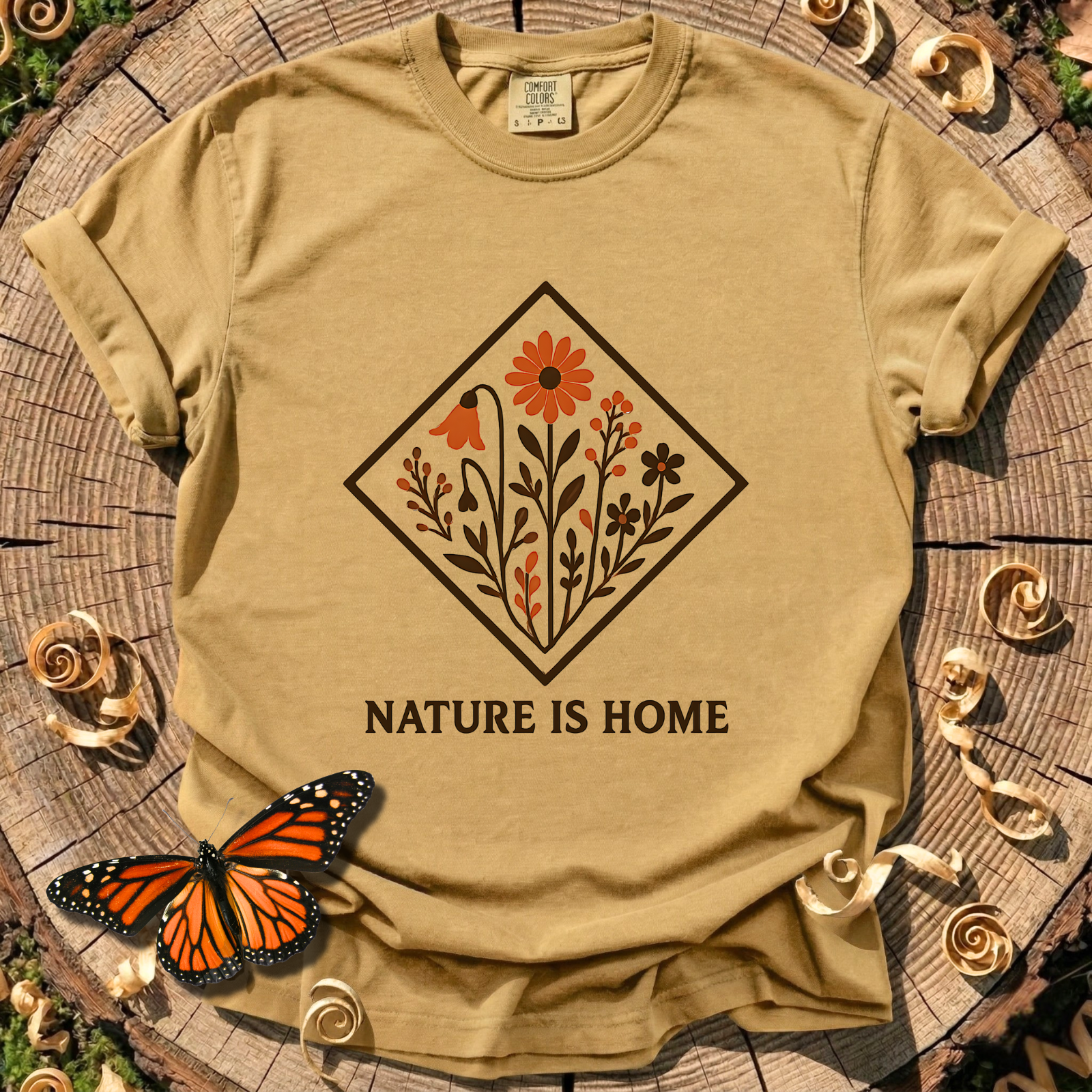 Nature Is Home Tee