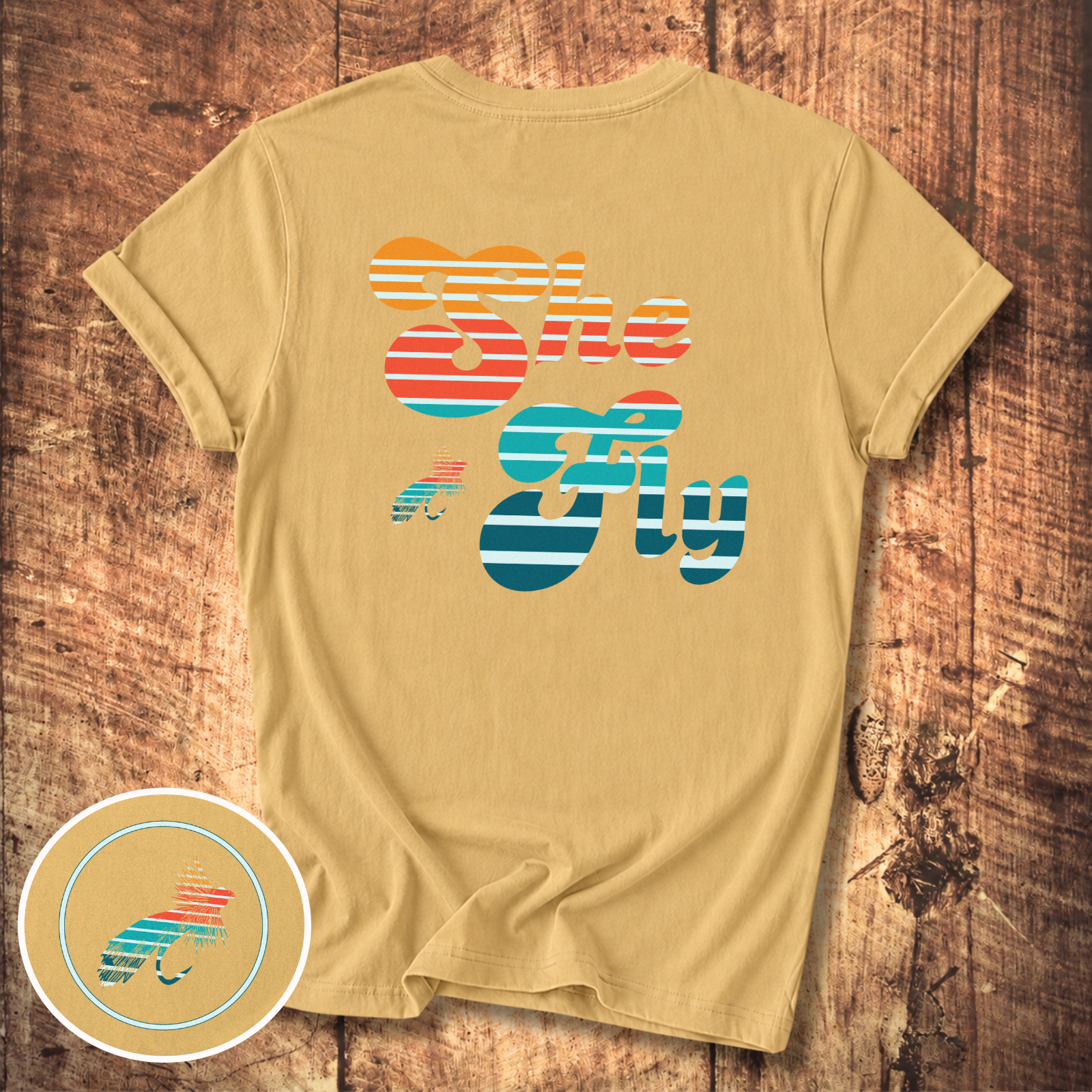 Retro “She Fly” Tee