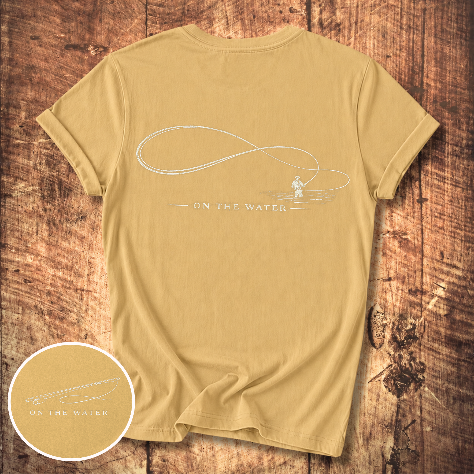 On The Water Fly Fishing T-Shirt