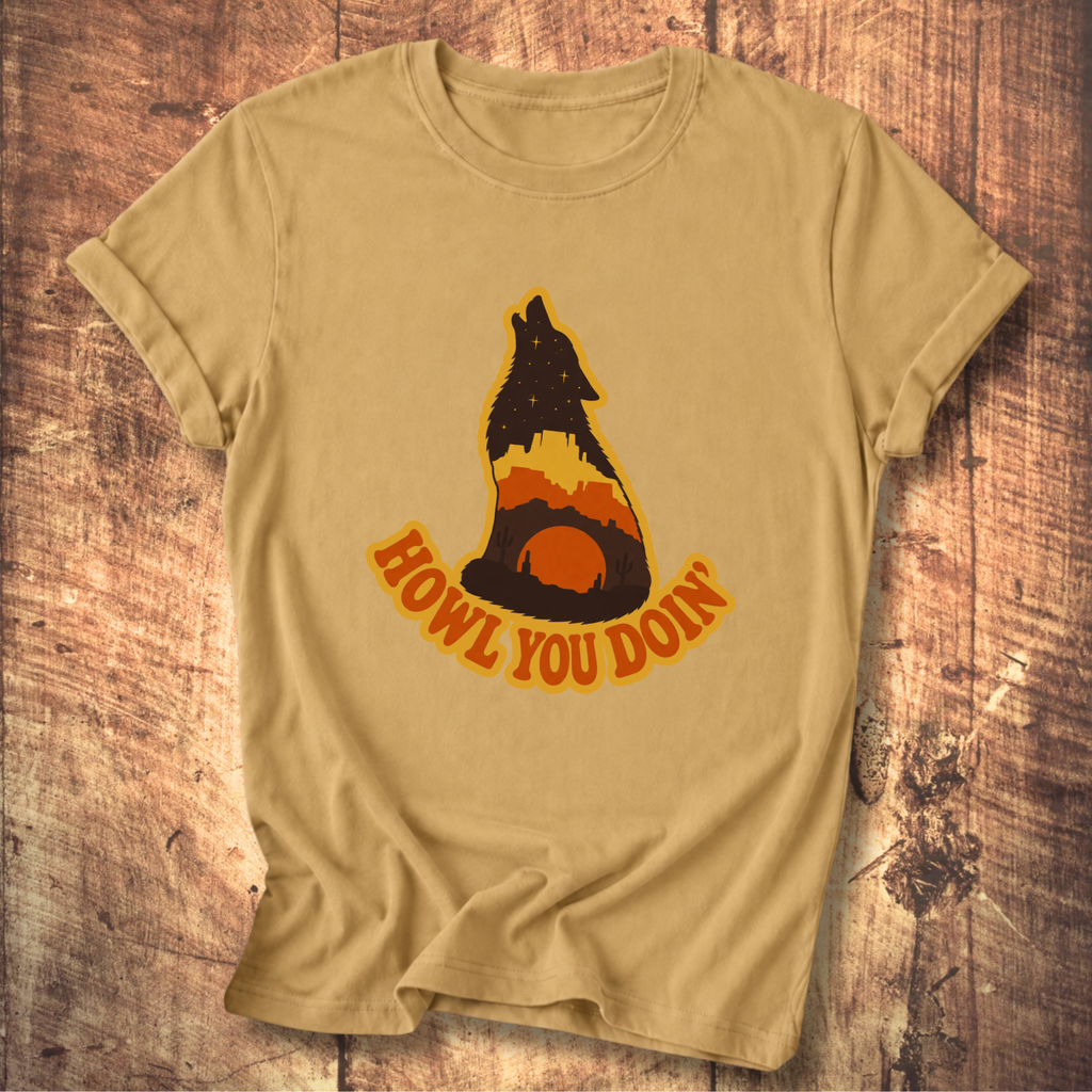Howl You Doin' Coyote T-Shirt