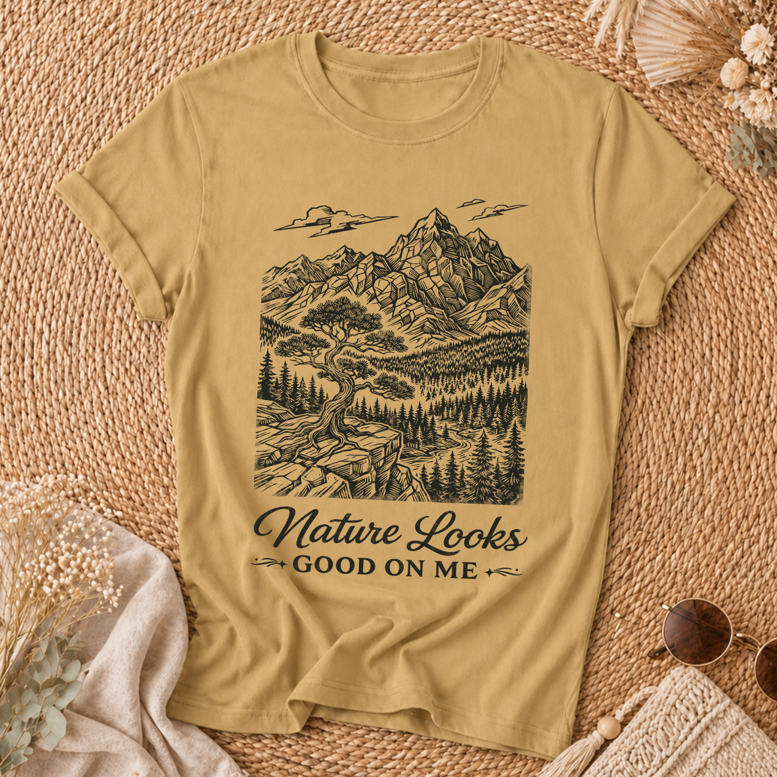 Nature Looks Good On Me T-Shirt