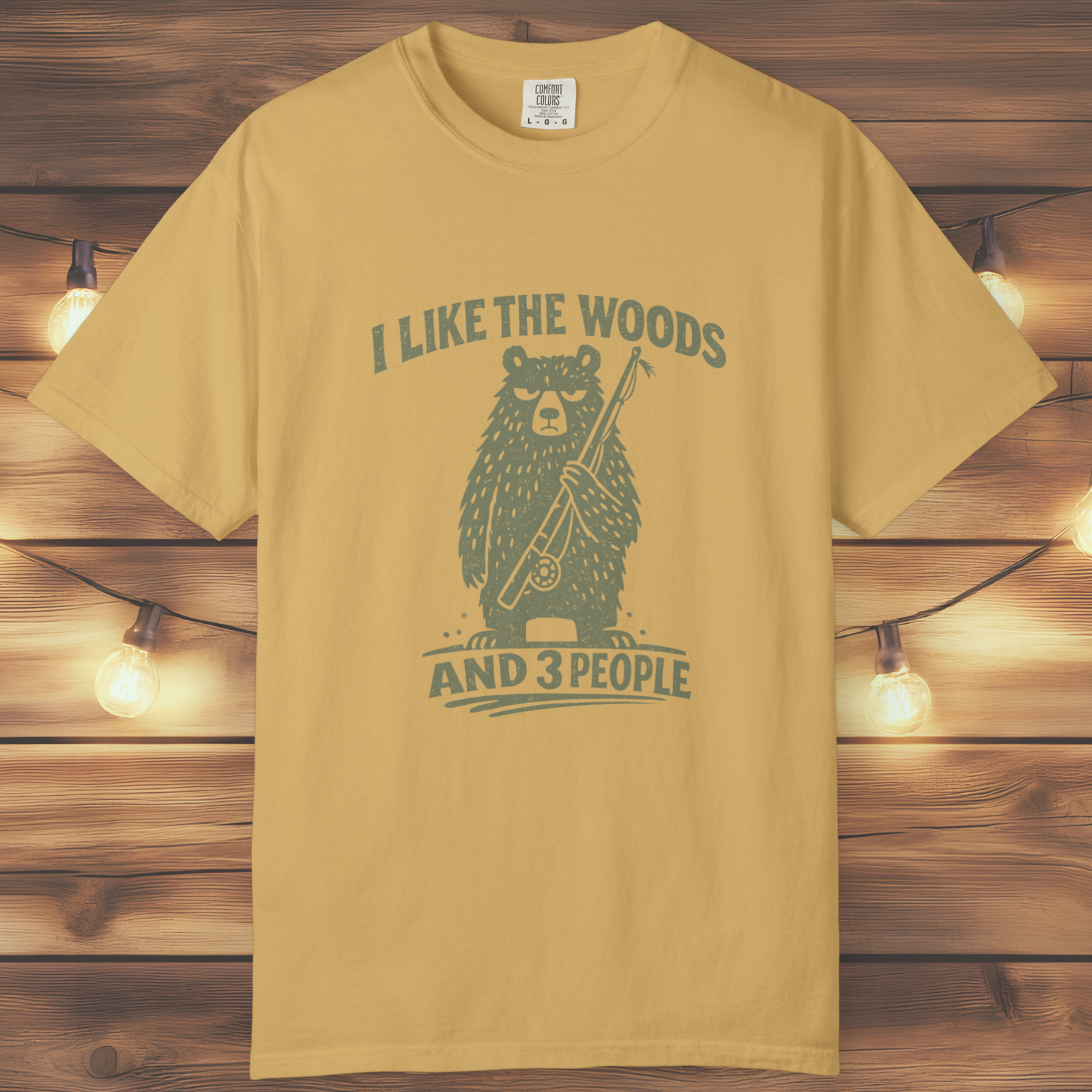 I Like the Woods and 3 People T-Shirt