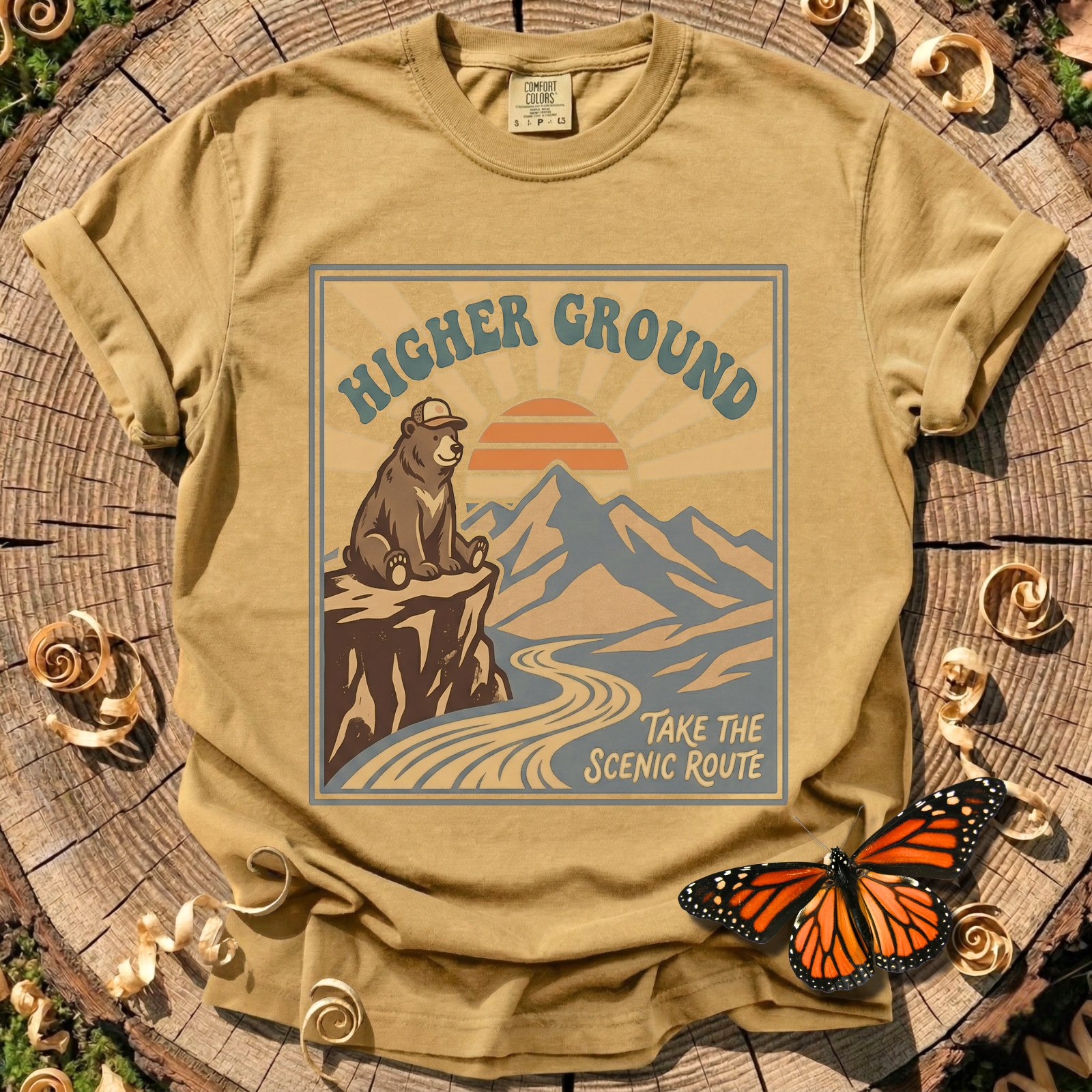 Higher Ground Bear Logic T-Shirt