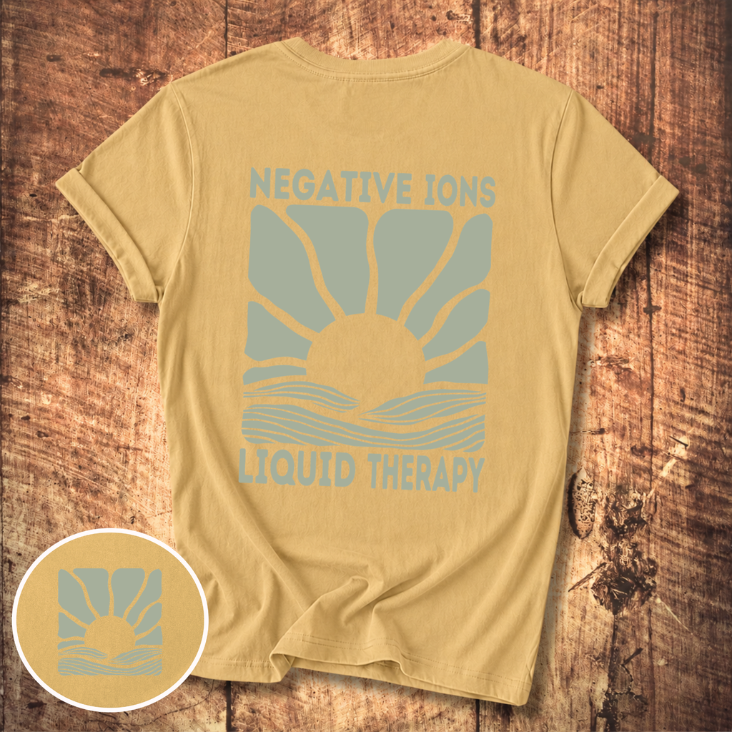 Negative Ions Liquid Therapy T-Shirt