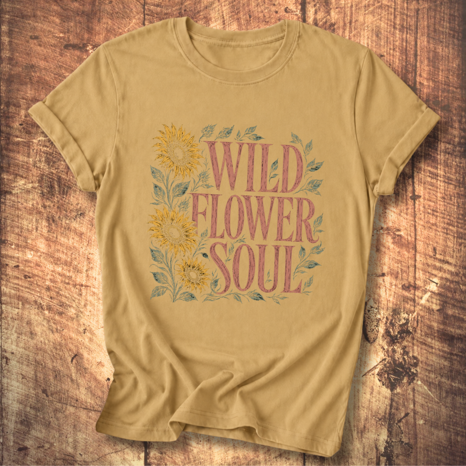 Wild Flower Soul T-shirt