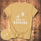 Men in Backing T-Shirt