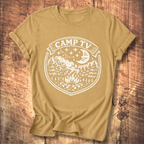 Camp TV Linocut T-shirt