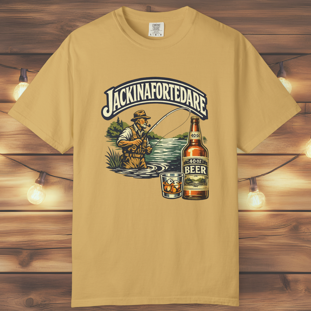 "Jackinafortedare" Vintage Outdoors Tee