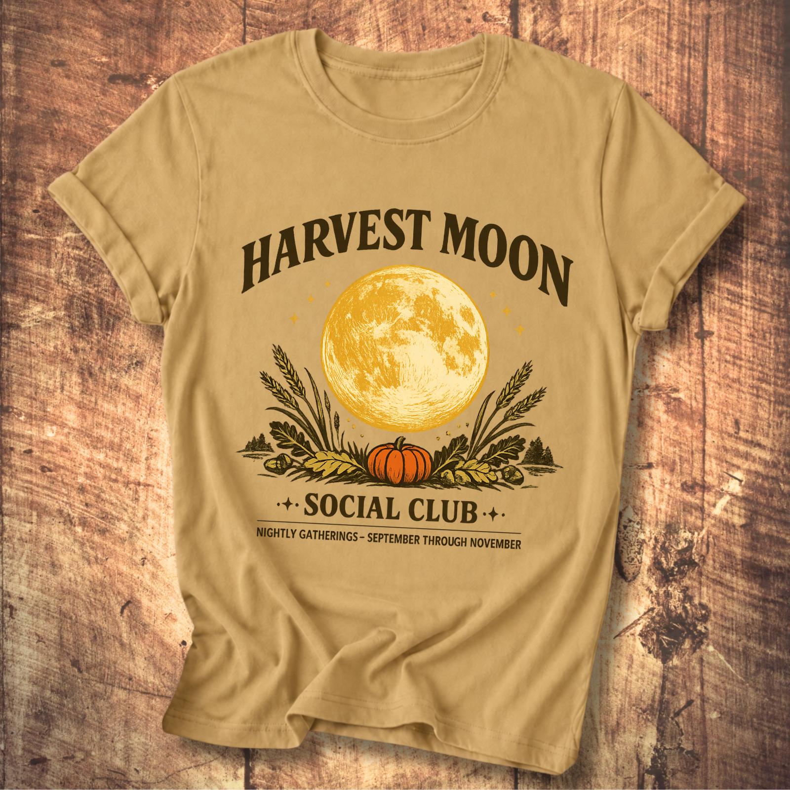 Harvest Moon Social Club Tee