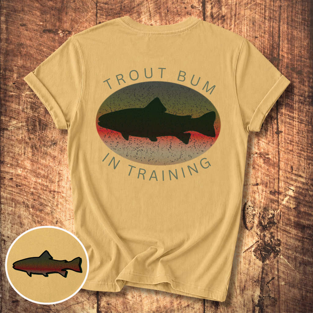 Trout Bum In Training Tee