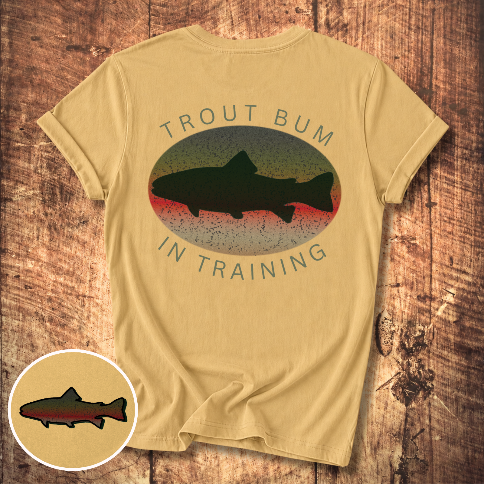 Trout Bum In Training Tee