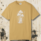 Foxy Shrooms T-Shirt — Moonlit Mushroom Graphic Tee