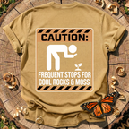 Caution Frequent Stops T-shirt