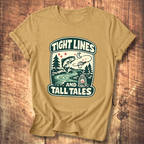 Tight Lines and Tall Tales Fishing T-Shirt