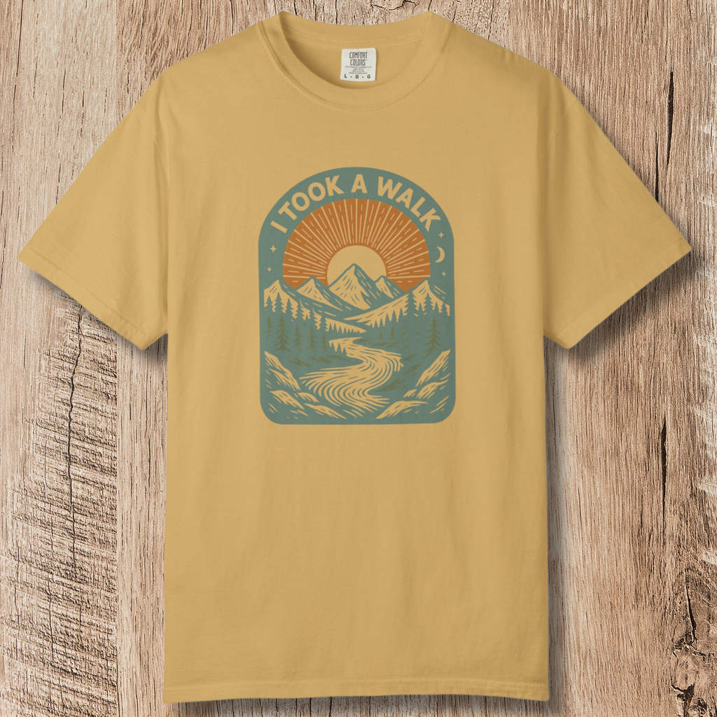 I Took a Walk T-Shirt