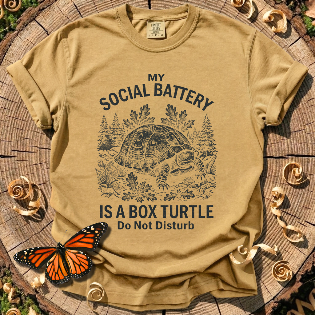 Anti-Social Box Turtle Tee