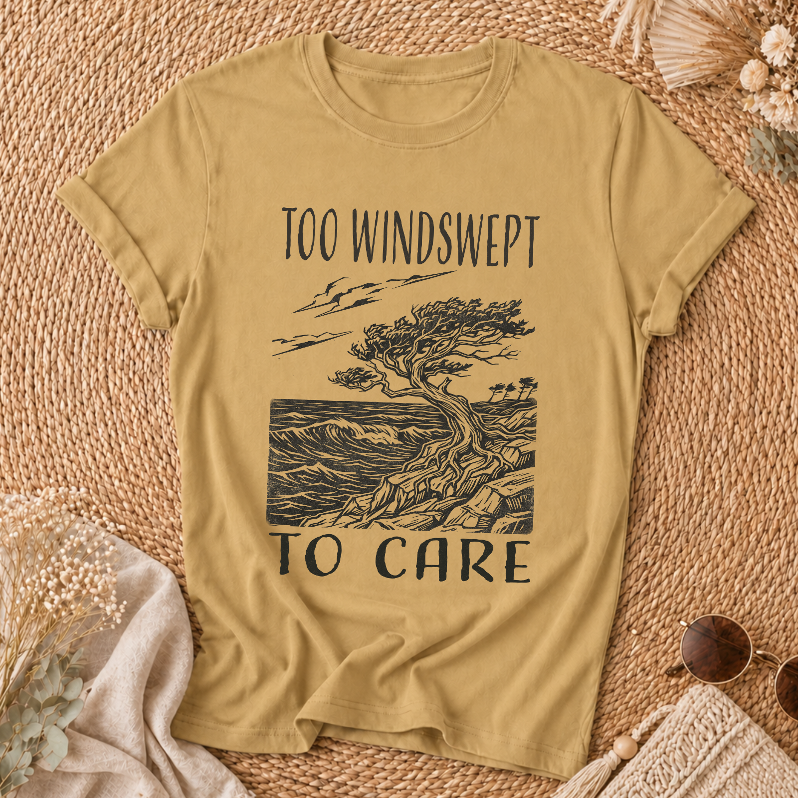 Too Windswept To Care T-Shirt