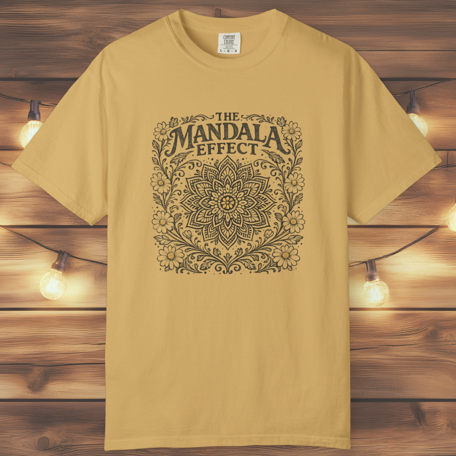 Mandala Effect Boho T-Shirt