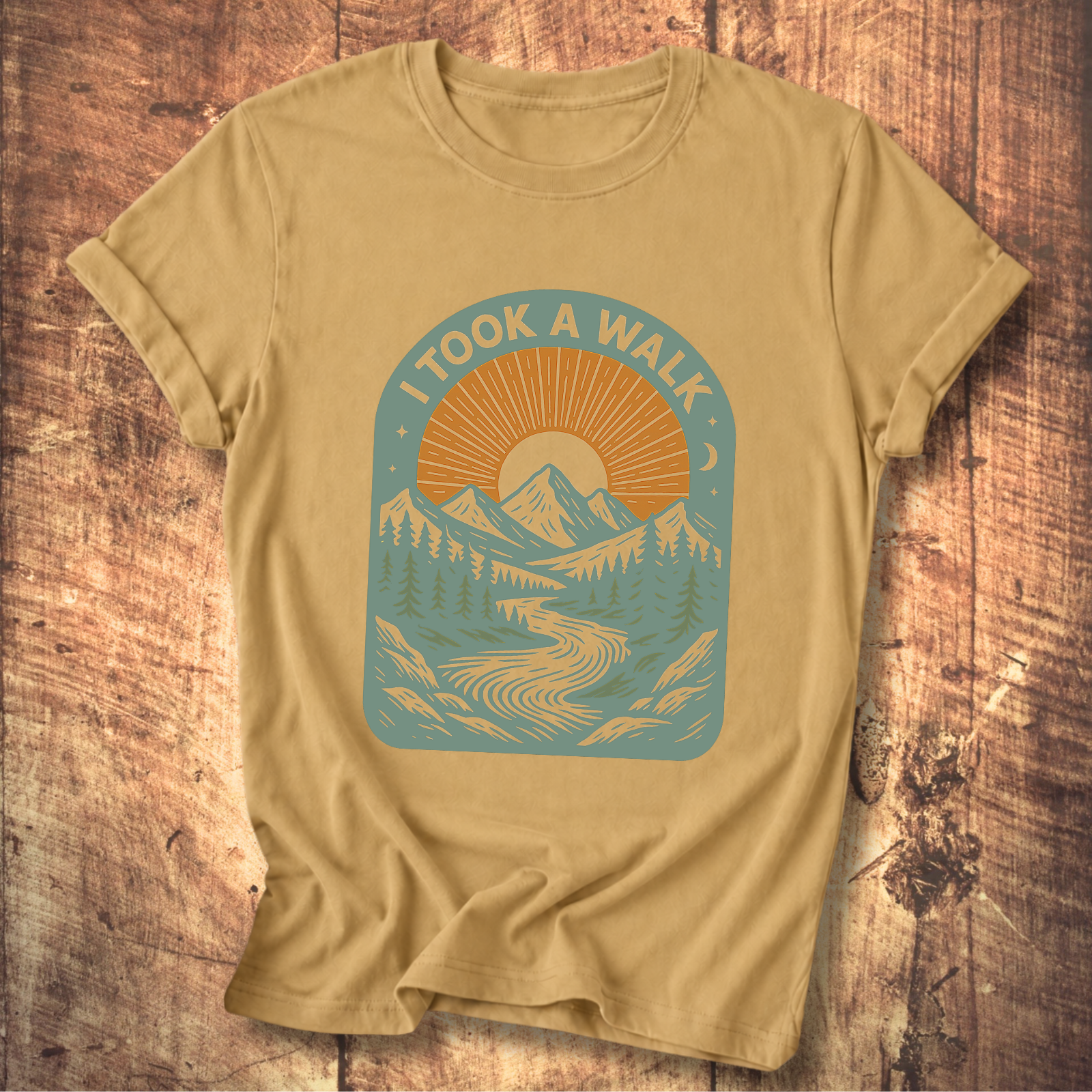 I Took a Walk T-Shirt