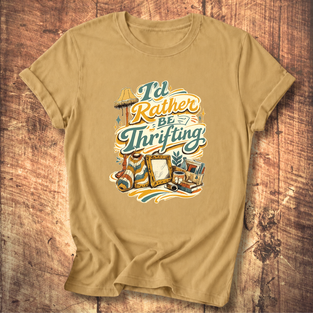 I’d Rather Be Thrifting T-Shirt