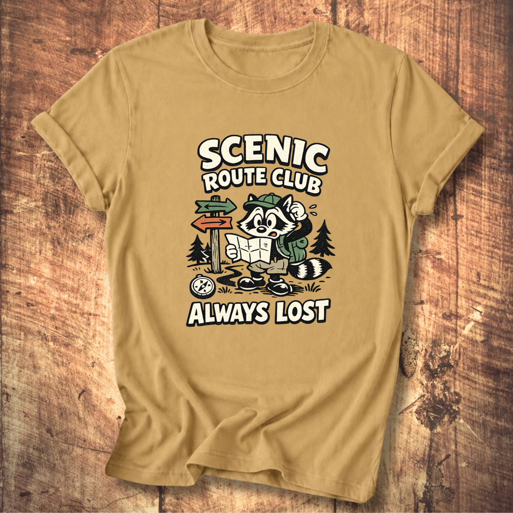 Scenic Route Club “Always Lost” T-Shirt