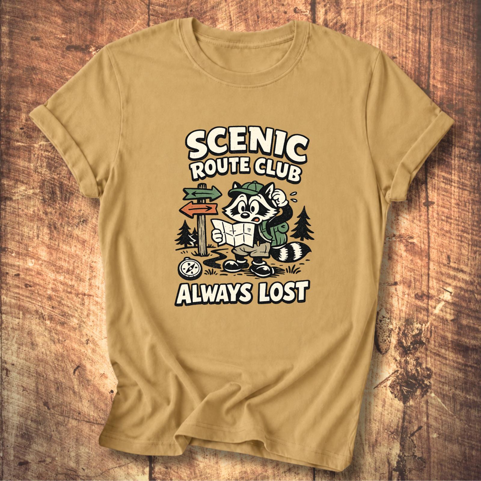 Scenic Route Club “Always Lost” T-Shirt
