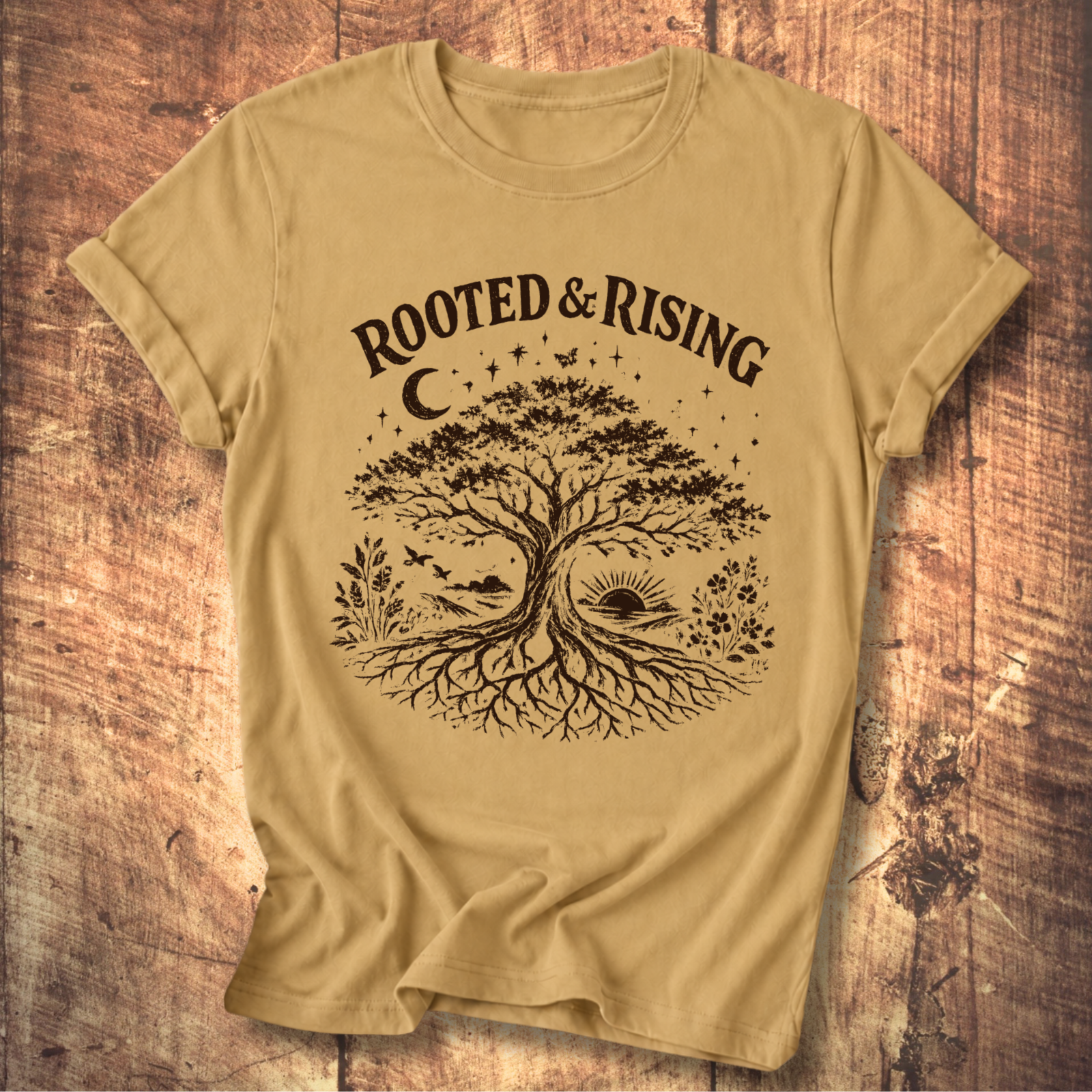 Rooted And Rising Tee
