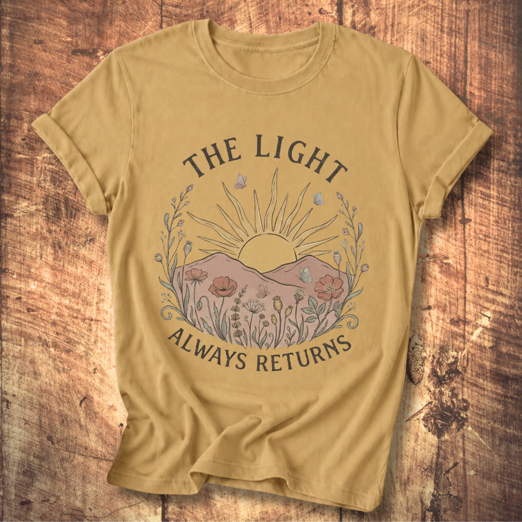 Light Always Returns Tee