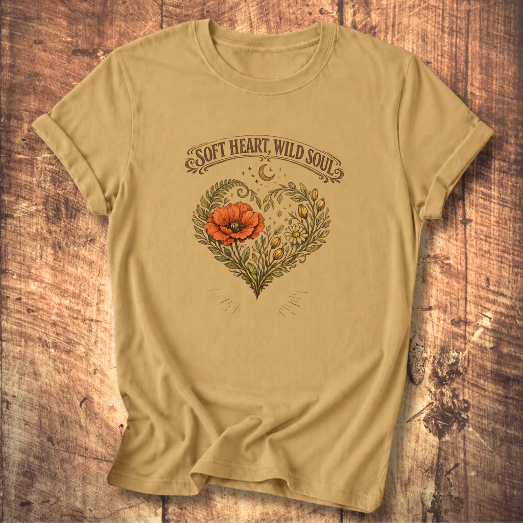 Soft Heart Wild Soul Tee