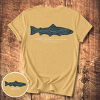 Brown Trout Topography T-Shirt