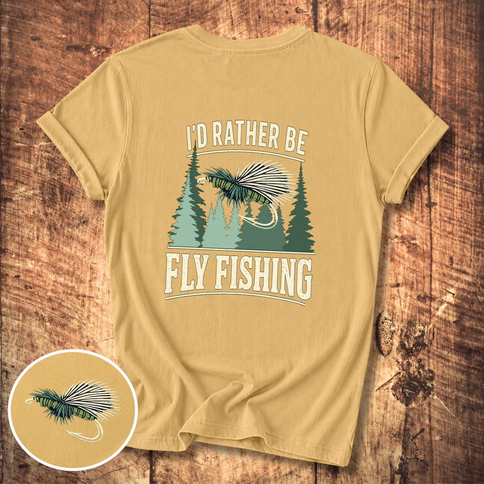 I’d Rather Be Fly Fishing T-Shirt
