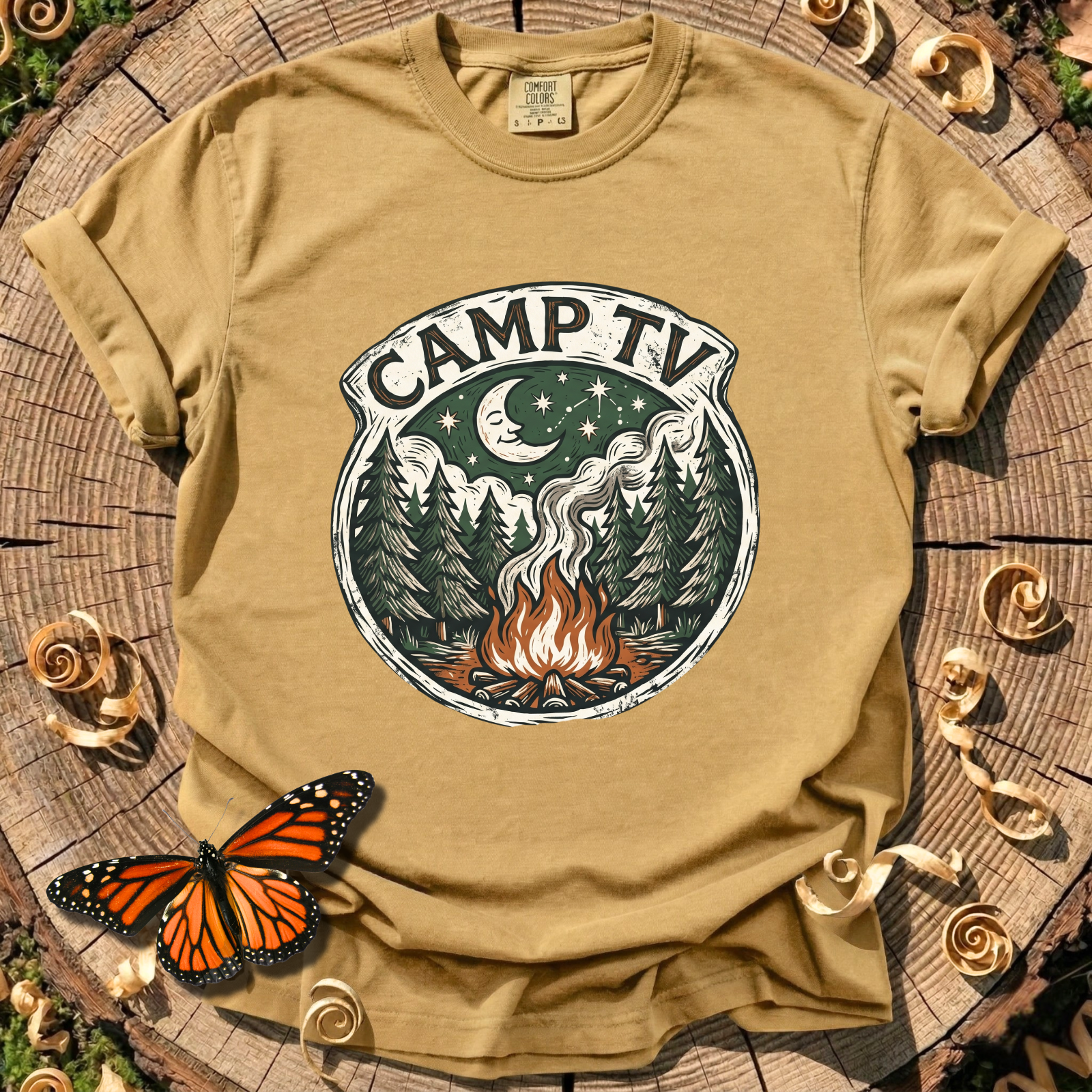 Camp TV Tee