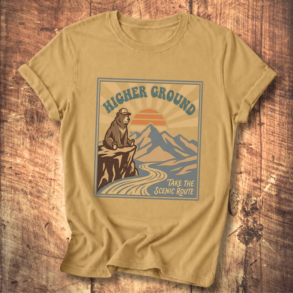 Higher Ground Bear Logic T-Shirt