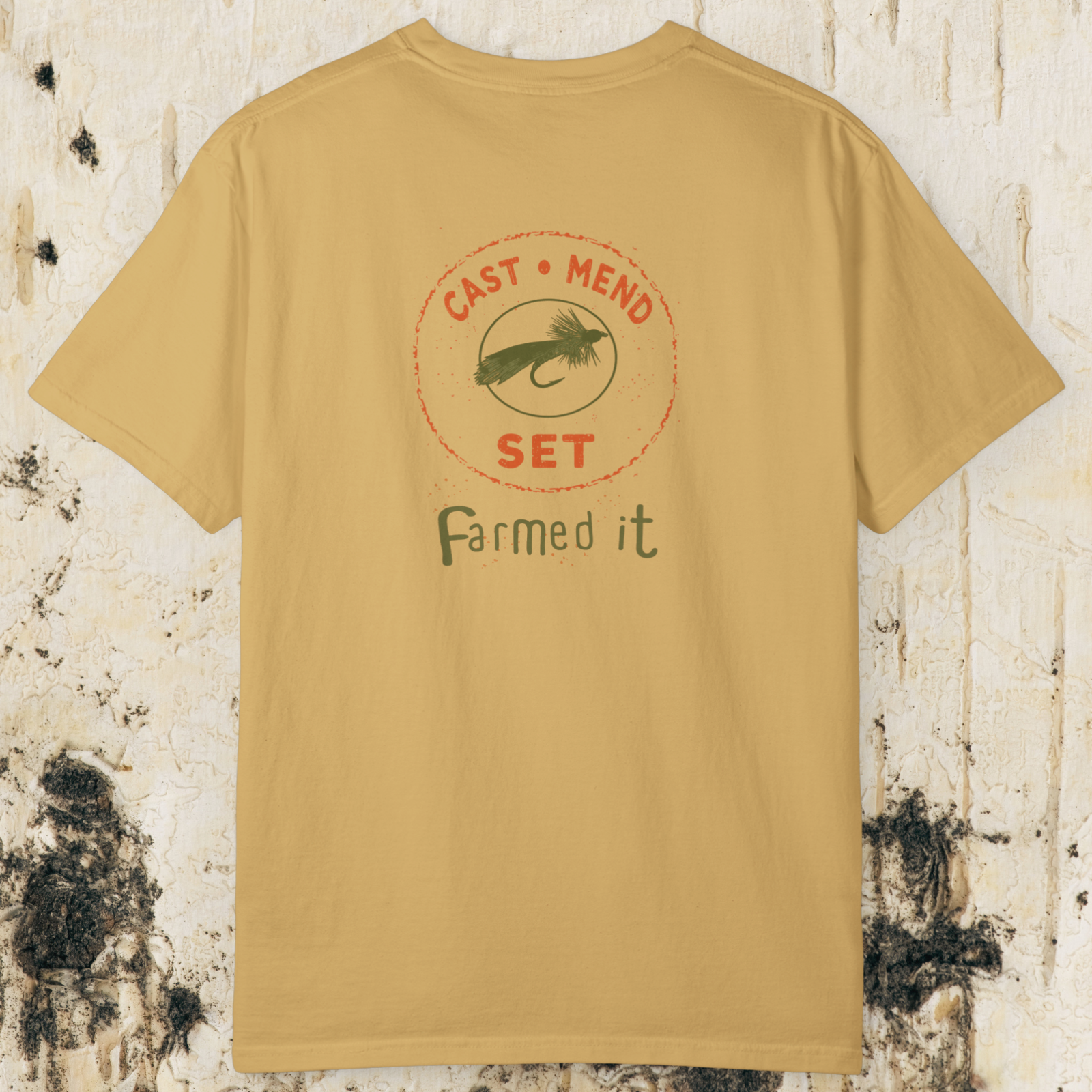 Cast • Mend • Set “Farmed it” T-shirt