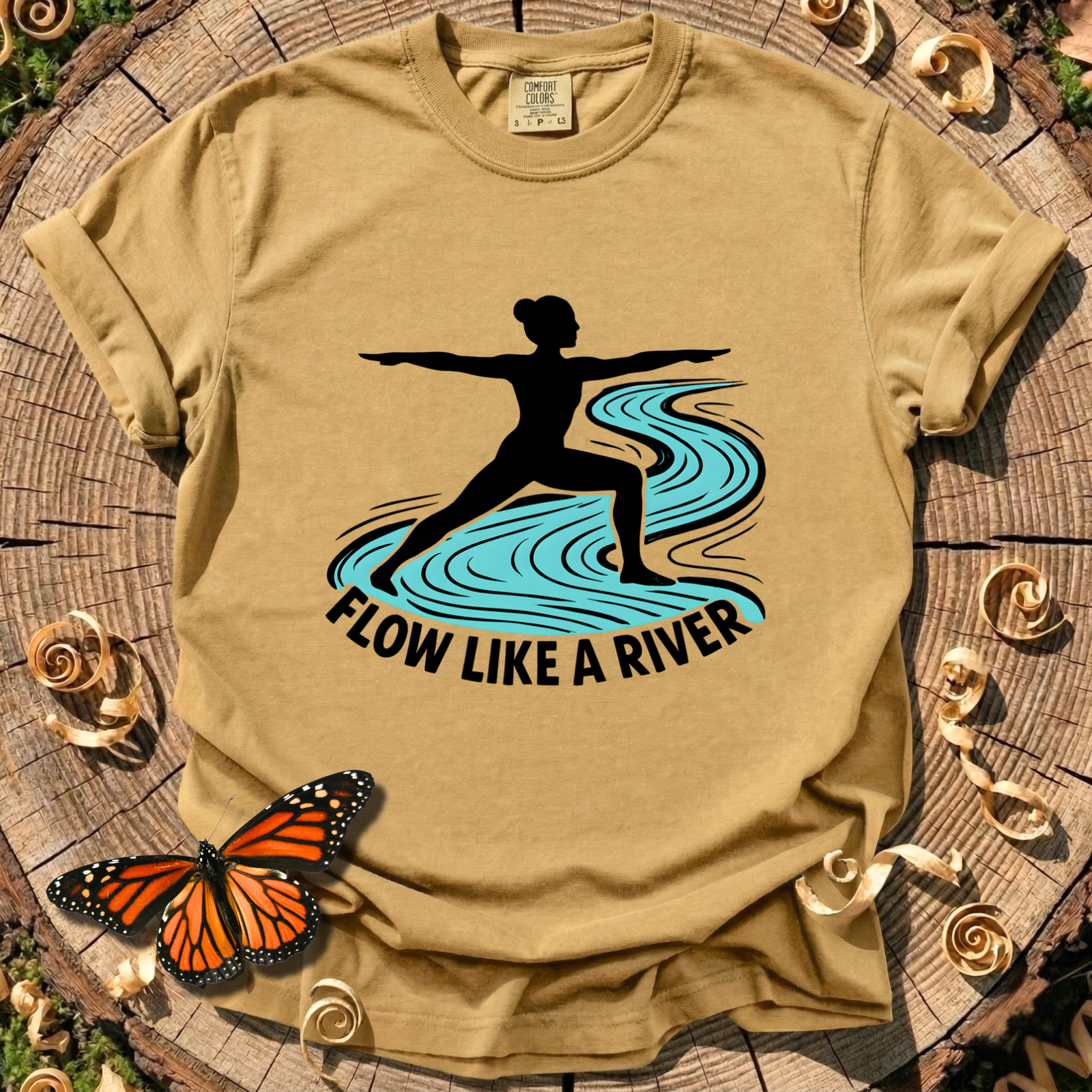 Flow Like A River Tee