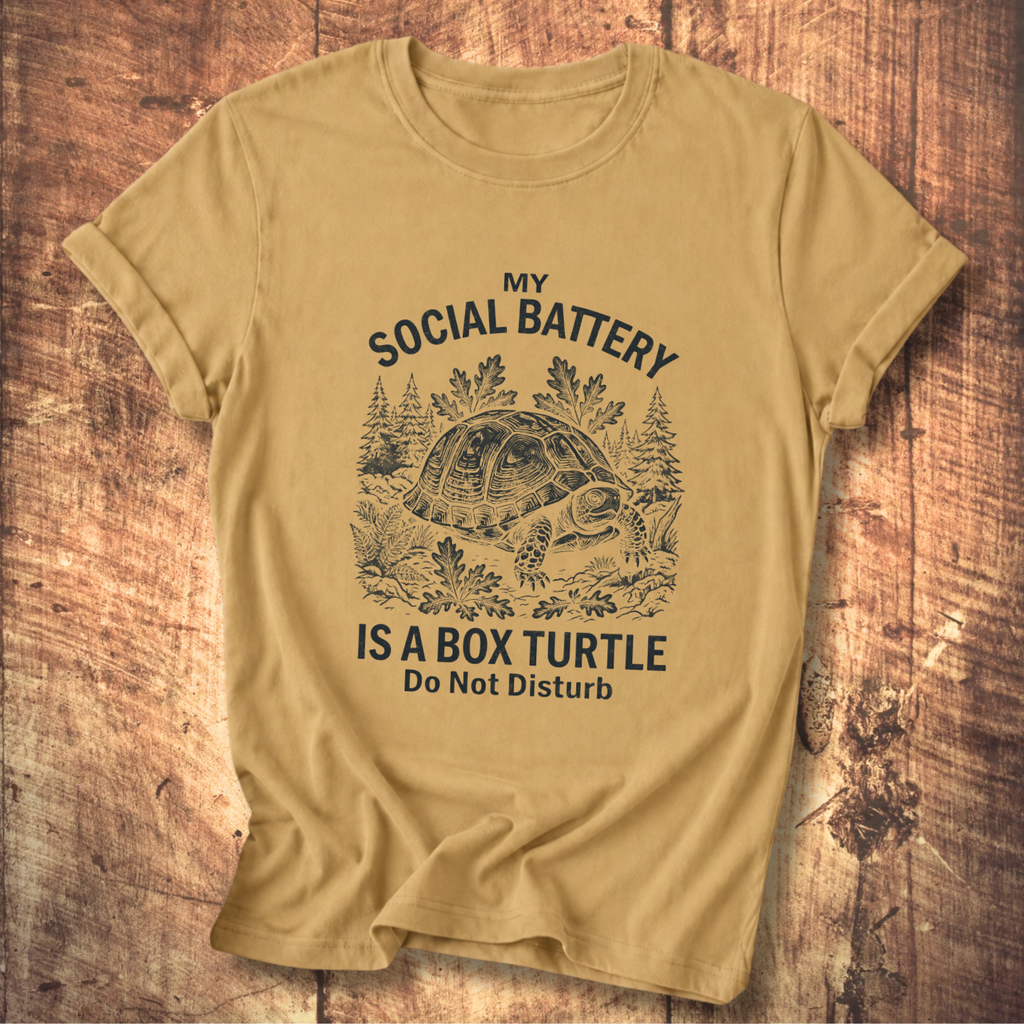 Anti-Social Box Turtle Tee