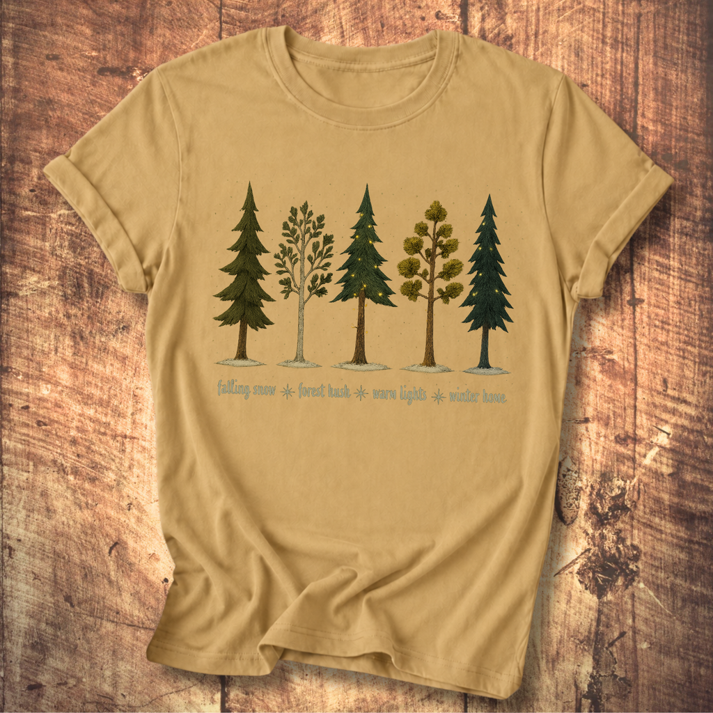 Lights in the Forest Tee