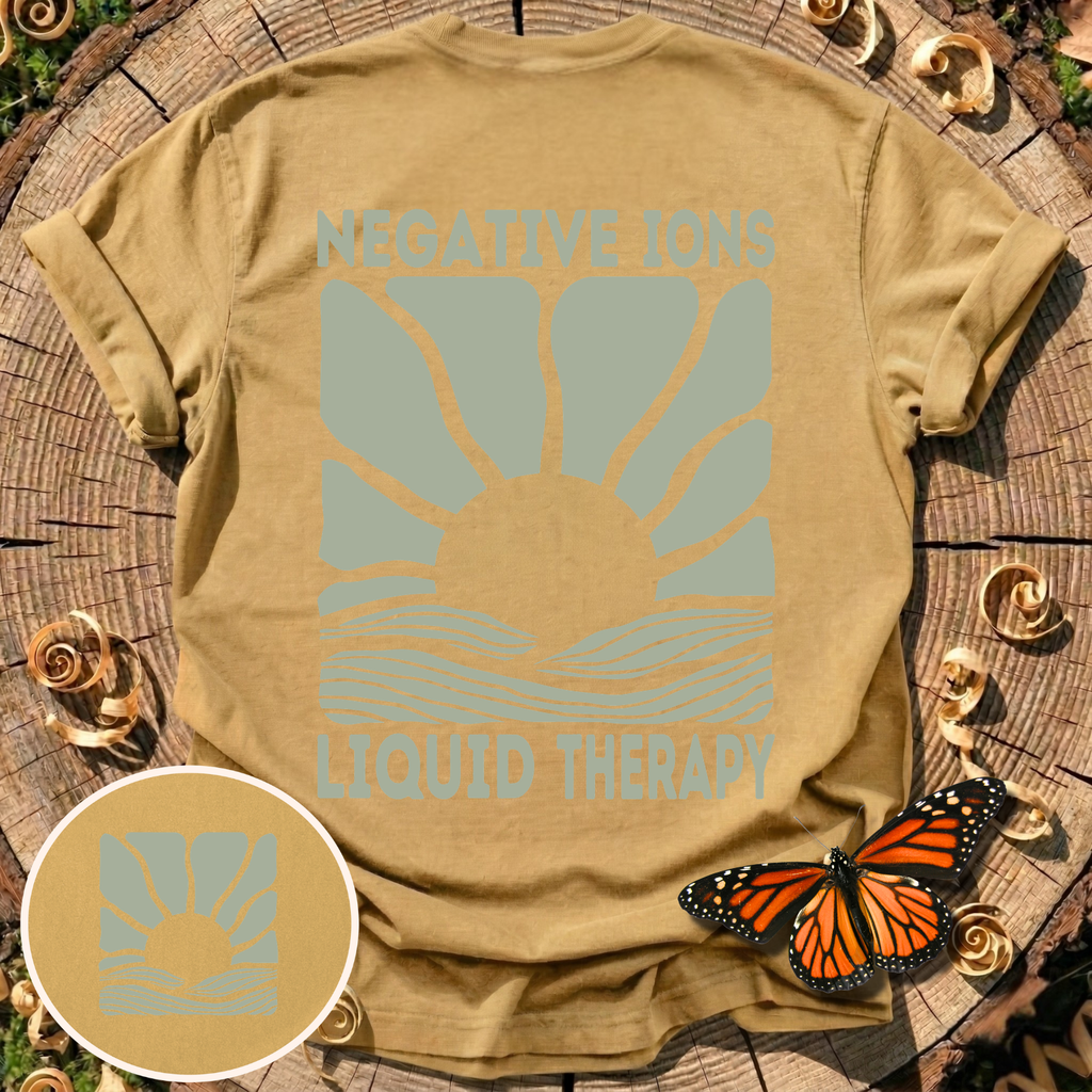 Negative Ions Liquid Therapy T-Shirt