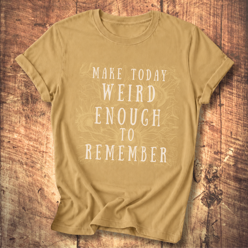 Weird Sunflower Days Tee