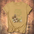 Spore Decisions Were Made Here Foraging Tee