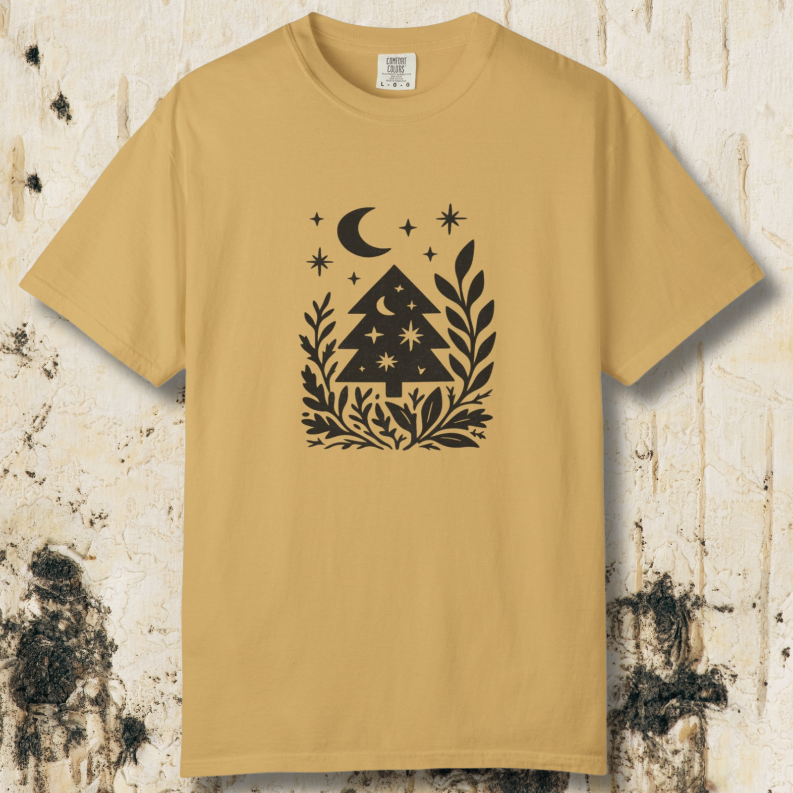 Midnight Forest T-Shirt | Moon and Pines Graphic Tee