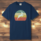 Vintage Sunset Deer T-Shirt