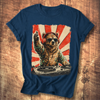 Bear At The Turntable Tee