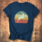 Vintage Sunset Deer T-Shirt